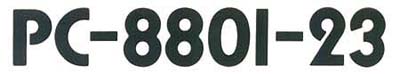 PC-8801-23 Logo